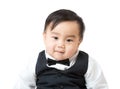 Business baby portrait