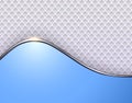 Business background blue grey, elegant wave with holes pattern