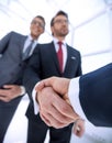 Business background.business handshake business partners