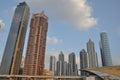 Business Bay Metro Station in Dubai, UAE