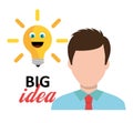 Business big idea Royalty Free Stock Photo