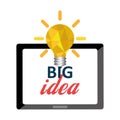 Business big idea Royalty Free Stock Photo