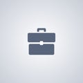 Business briefcase icon, Briefcase vector icon Royalty Free Stock Photo