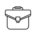 Business briefcase icon vector illustration Royalty Free Stock Photo