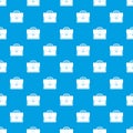 Business briefcase pattern seamless blue