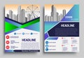 Business brochure flyer design layout template in A4 size, report, poster, flyer background with geometric background for Business