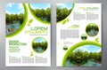 Business Brochure. Flyer Design. Leaflets a4 Template. Royalty Free Stock Photo