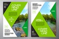 Business Brochure. Flyer Design. Leaflets a4 Template. Cover Boo