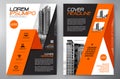 Business brochure flyer design a4 template