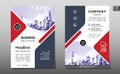 Business Brochure. Flyer Design. Leaflets a4 Template. Cover Book and Magazine. Annual Report Vector illustration Royalty Free Stock Photo