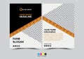 Business brochure,poster,flyer,cover, design layout template background, vector illustration template. A4 size Royalty Free Stock Photo