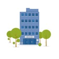 Business building illustration