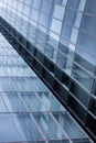 Business building, office buildings. Modern glass silhouettes on modern building. skyscraper windows Royalty Free Stock Photo