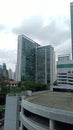 Business buildings in Jakarta, Indonesia