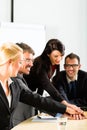 Business - businesspeople have team meeting Royalty Free Stock Photo