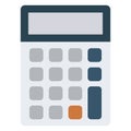 Business, calculation Color Vector icon which can be easily modified or edited