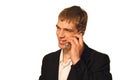 Business call - smile Royalty Free Stock Photo