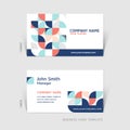 Business card abstract background.