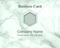 Business card background. Marble textured details. Blue colors