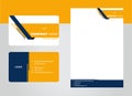 Business card letterhead corporate stationary