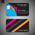 Business card modern