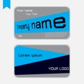 Business card modern