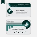 Business card modern