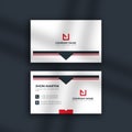 Business card Modern, Creative business card, name card, visiting cards, visit card, corporate business cards, own, void, grab, Royalty Free Stock Photo