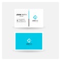 Business card name card simple elegant minimalist design