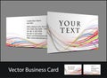 Business card set Royalty Free Stock Photo