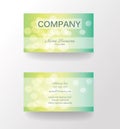 Business card template