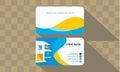 Business card template building and real estate agency