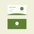 Business card template