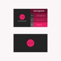 Business card template