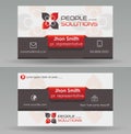 Business Card Template Royalty Free Stock Photo