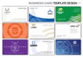 Business Card Template Design 001