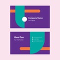 Modern Classic A Simple and Elegant Business Card Template for Timeless Appeal