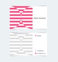 Business card template