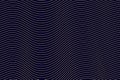 Business card wave lines background with dark blue color Royalty Free Stock Photo