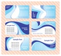 Business cards templates Royalty Free Stock Photo