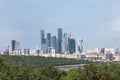 Business Center Moscow-City Royalty Free Stock Photo