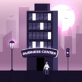 Business center vector Royalty Free Stock Photo