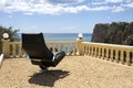 Business Chair on Vacation Royalty Free Stock Photo