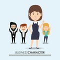 Business character design