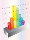 Business chart Royalty Free Stock Photo