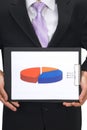 Business chart Royalty Free Stock Photo