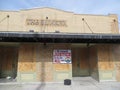 Business closed and boarded up in Ybor City, Tampa