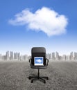 Business cloud computing concept Royalty Free Stock Photo