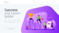 Business coaching landing page template