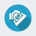 Business coin icon